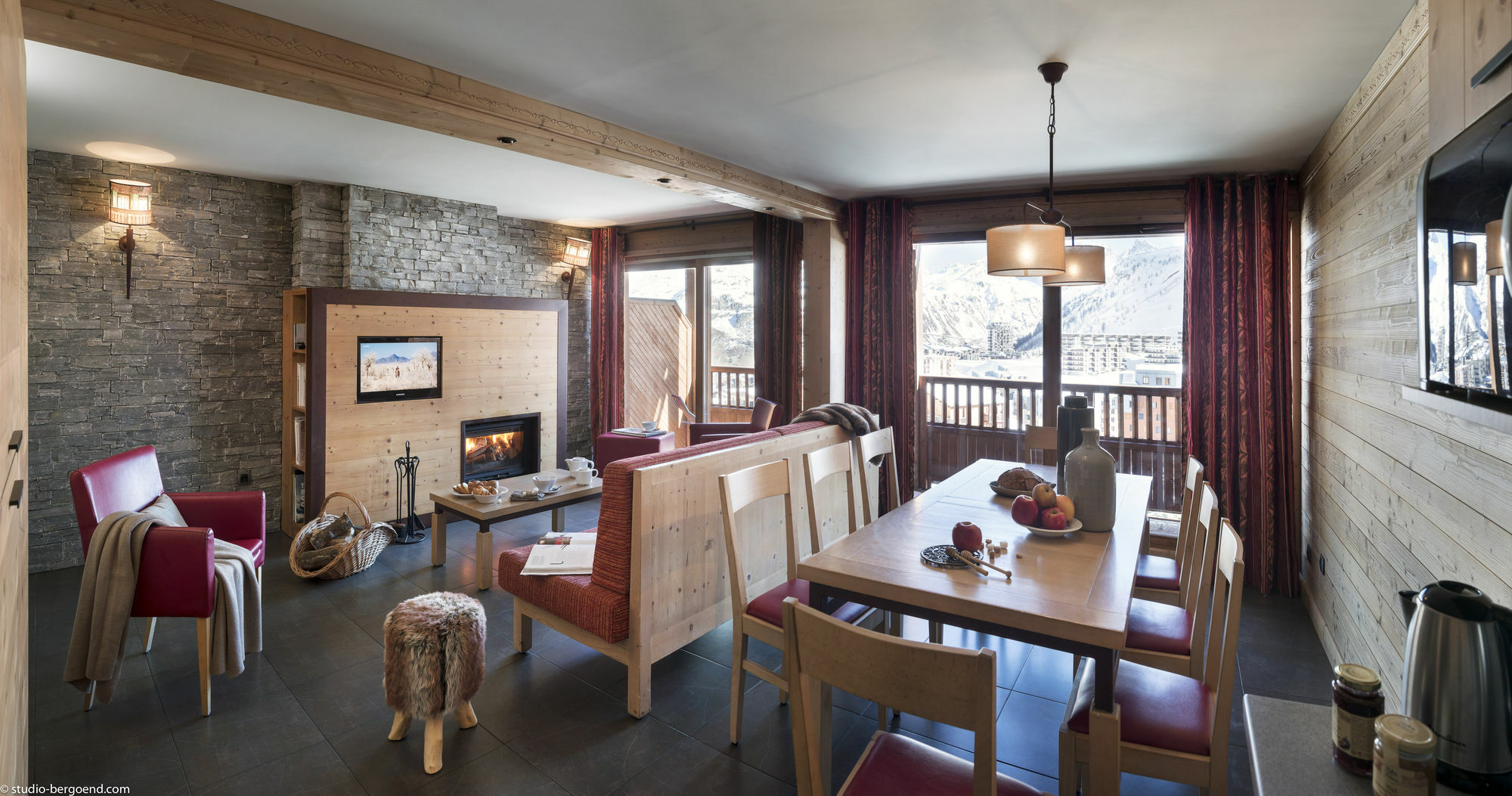 Chalets Montana Airelles Tignes Bagian luar foto